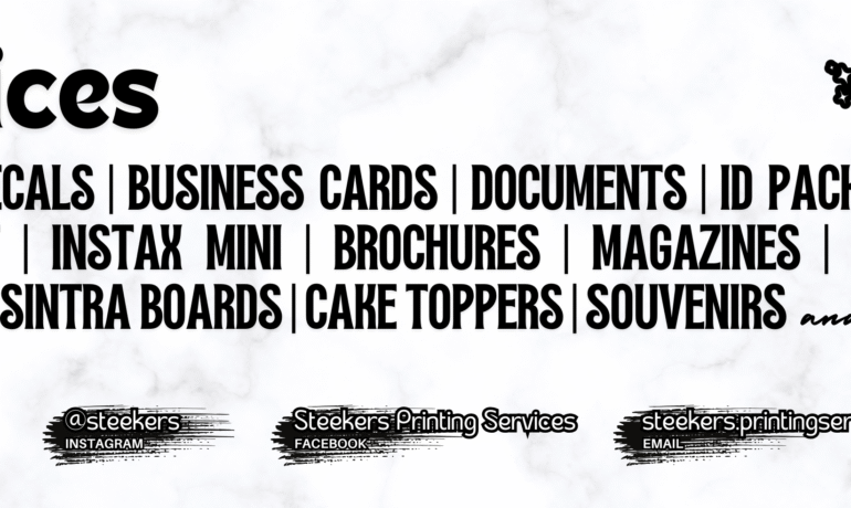 Steekers Printing Services