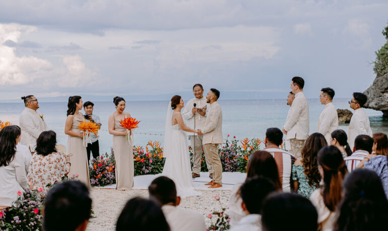 Levi and Grace’s Stunning Destination Beach Wedding at Bluewater Sumilon Island Resort