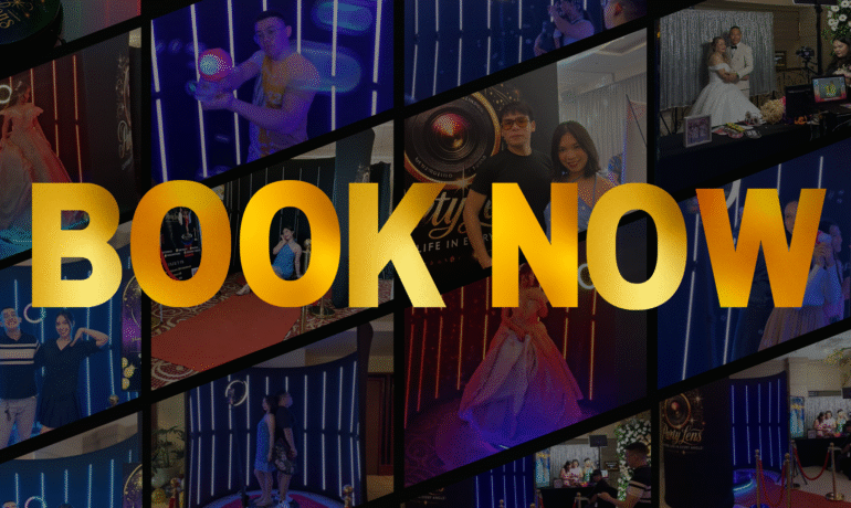 The PartyLens 360 Video Booth