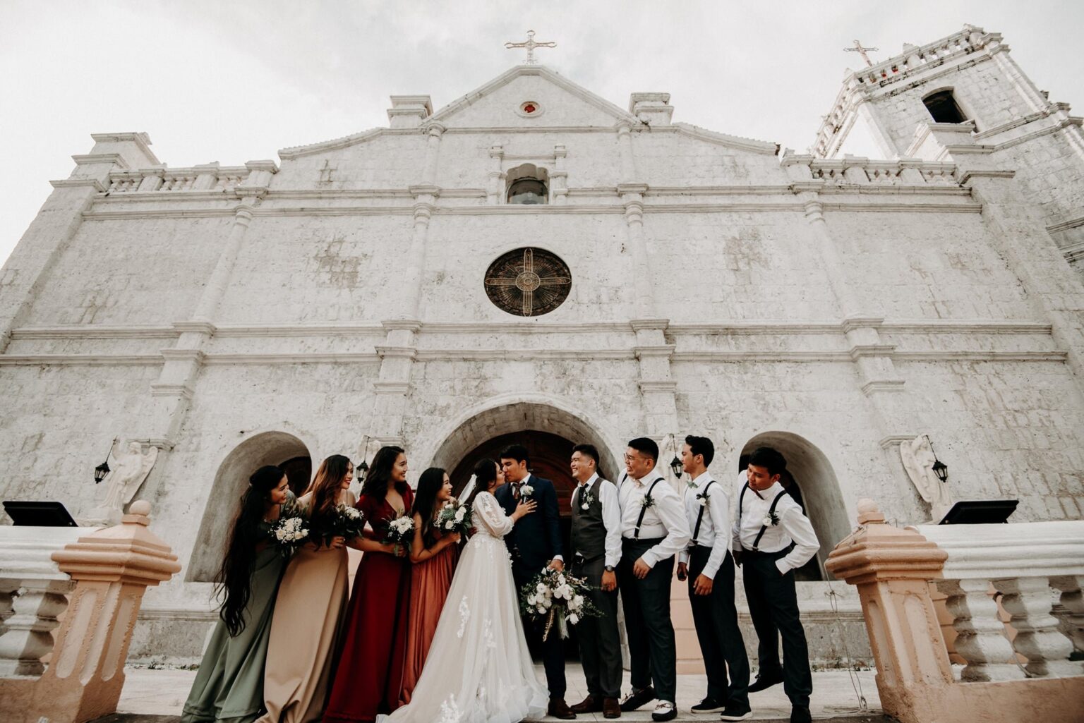 Church wedding ceremony in Cebu