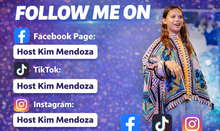 Host Kim Mendoza